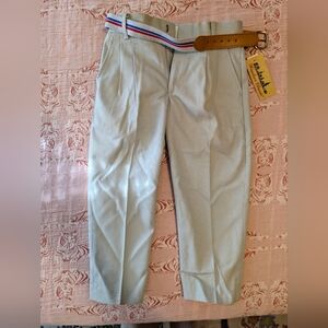 Deadstock Vintage Slacks with Belt sz 4